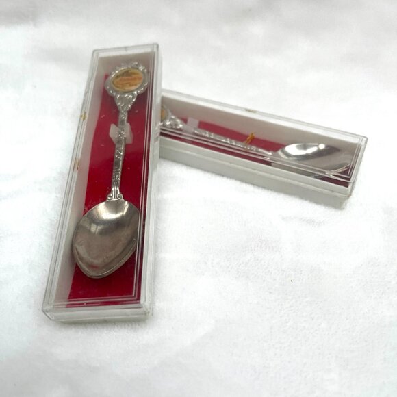 NIB Dr Bird Collectable Jamaica Miniature Souvenir Spoon Bundle Vintage - Picture 3 of 7